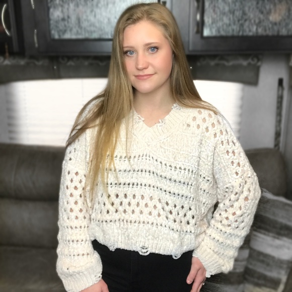 Sweaters - Coming Together Chenille Sweater